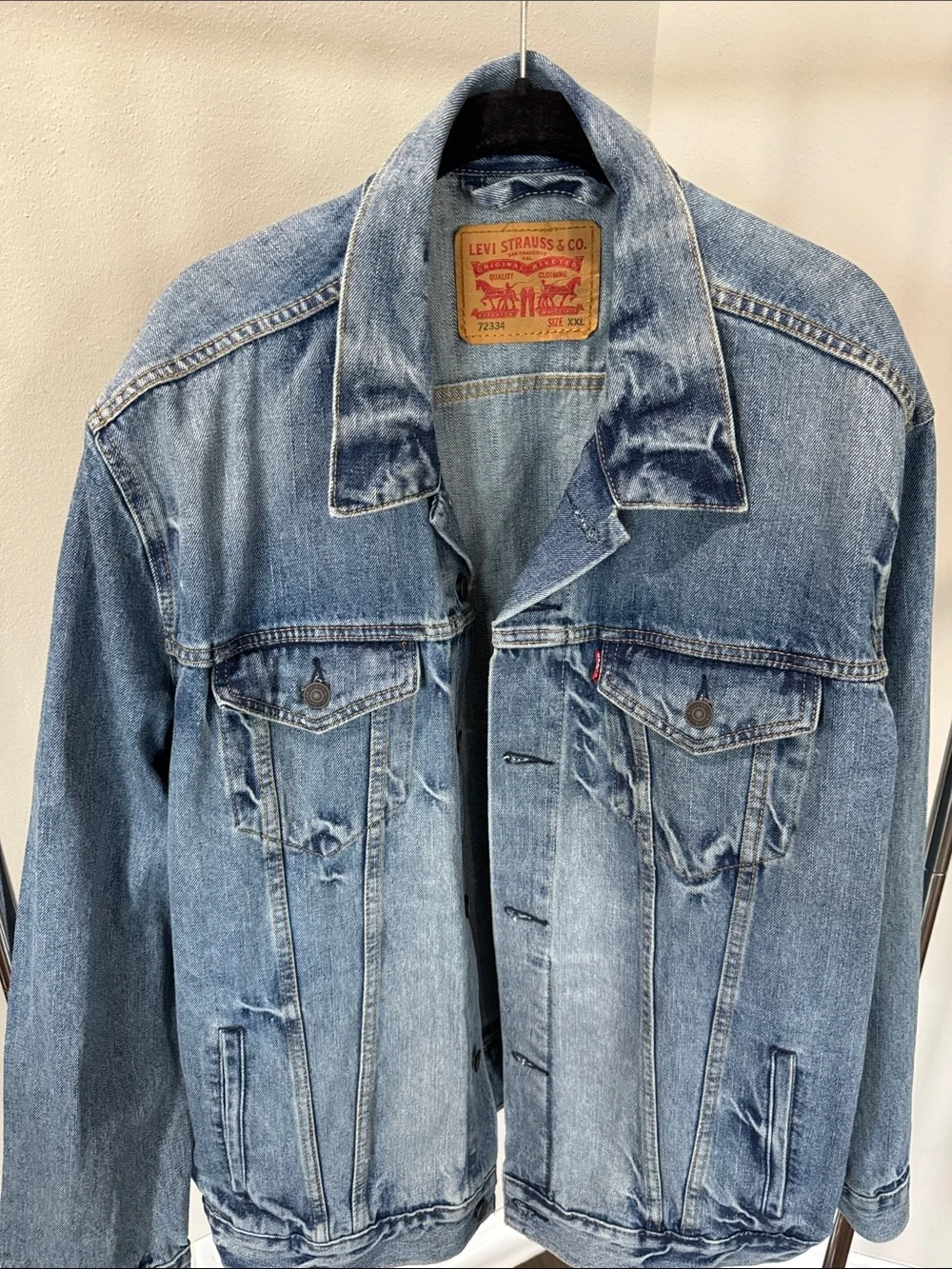 Men’s Levi's Light Blue Washed Denim Jacket